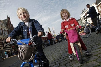 fietsers in Groningen 1