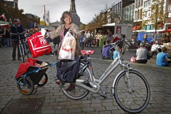 Fietsers in Groningen 13