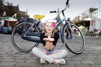 Fietsers in Groningen 11