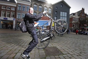 Fietsers in Groningen 8