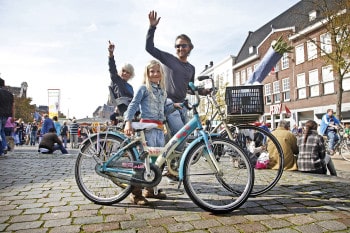 Fietsers in Groningen 5