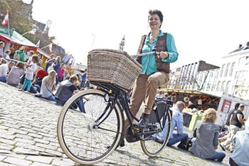 Fietsers in Groningen 4