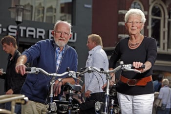 Fietsers in Groningen 3